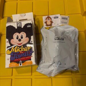 NEW- Pop Mart Mickey Family Cute together keychain Blind Box - Chip